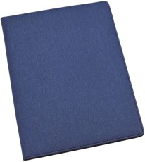 Alassio® Schreibmappe Balocco - A4, blau Schreibmappe Polyester/Cotton blau 250 mm 315 cm 20 mm