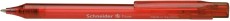 Schneider Kugelschreiber Fave 770 - M, rot Druckkugelschreiber rot rot transparent M