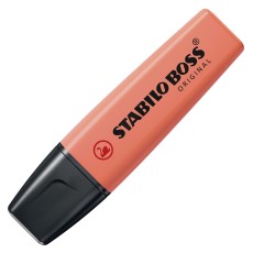 STABILO® Textmarker - BOSS ORIGINAL Pastel - Einzelstift - Korallrot Textmarker pastell korallrot