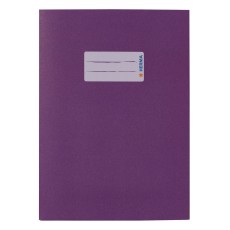 HERMA 5506 Heftschoner Papier - A5, violett Hefthülle violett A5 15,2 cm 21,2 cm 100% Altpapier