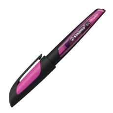 STABILO® Schulfüller EASYbuddy® - Feder M, schwarz/magenta, inkl. Standardpatrone Füllhalter