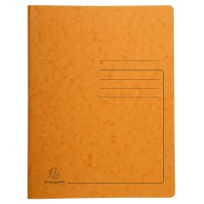 Exacompta Spiralhefter - A4, 300 Blatt, Colorspan-Karton, 355 g/qm, orange Spiralhefter orange A4