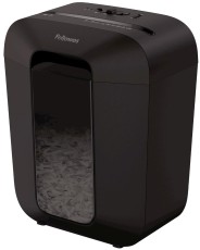 Fellowes® Aktenvernichter Powershred® - LX45 Partikelschnitt, schwarz Aktenvernichter P-4 | T-4