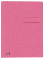 Oxford Schnellhefter TOP FILE+ - A4, Karton 390g/qm, kfm. und Amtsheftung, rosa Schnellhefter rosa