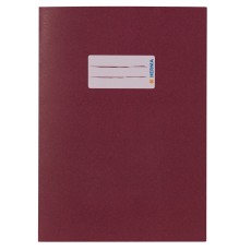 HERMA 7018 Heftschoner Papier - A5, weinrot Hefthülle weinrot A5 15,2 cm 21,2 cm 100% Altpapier