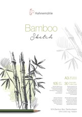 Hahnemühle Skizzenblock Bamboo - A3, 105 g/qm, 30 Blatt Skizzenblock A3 105 g/qm weiß 30 Blatt