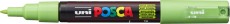 uni POSCA Marker - 0,7 mm, apfelgrün Pigmentmarker apfelgrün 0,7 mm Rundspitze