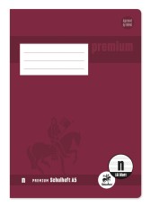 Staufen® Heft PREMIUM LIN n - A5, 16 Blatt, Notensystem Heft n: 6 Notensysteme A5 90 g/qm