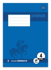 Staufen® Schulblock PREMIUM LIN 4 - A5, 50 Blatt, 90 g/qm, liniert Schulblock 4: liniert A5 90 g/qm