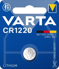 Varta Batterien Electronics Lithium - CR 1220, 3 V Knopfzellen-Batterie CR1220/DL1220 3 Volt Lithium