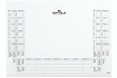 Durable Kalenderblock - 25 Blatt für Schreibunterlage 7291 Kalendarium (zwei Jahre) 570 x 405 mm