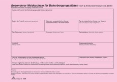 RNK Verlag Meldeschein für Beherbergungsstätten - Block, alle Bundesländer, DIN A5 Meldeschein