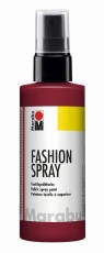 Marabu Fashion-Spray - Bordeaux 034, 100 ml Textilspray bordeaux für helle Stoffe bis 40 °C 100 ml