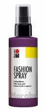 Marabu Fashion-Spray - Aubergine 039, 100 ml Textilspray aubergine für helle Stoffe bis 40 °C