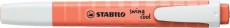 STABILO® Textmarker swing® cool Pastel - Korallrot Ideal für den Schulstart. Textmarker koralle