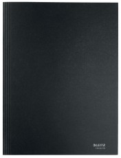 Leitz 3906 Jurismappe Recycle - A4, 250 Blatt, Karton (RC), , schwarz Dreiflügelmappe schwarz A4