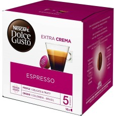 NESCAFÉ® Dolce Gusto® Kaffeekapseln Dolce Gusto Espresso - 16 Stück Kaffeekapseln Espresso