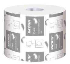 KATRIN® Toilettenpapier Plus System Toilet 800 - 2-lagig, weiß, 36 Rollen à 800 Blatt 2-lagig