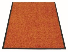 Miltex Schmutzfangmatte Eazycare Color - 60 x 90 cm, orange, waschbar Schmutzfangmatte 60 x 90 cm