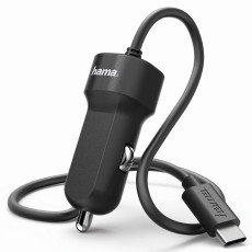 hama® Ladeadapter KFZ USB C schwarz Ladestecker 5V/ 3A 12-24 V Fast Charge 15 W USB-C-Stecker