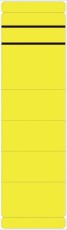Ordnerrückenschilder - breit/kurz, sk, gelb, 100 Stück Rückenschild selbstklebend gelb breit/kurz
