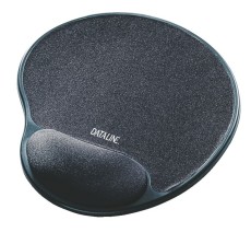 Esselte Mauspad Gel-Rest, schwarz Mousepad schwarz Konturform