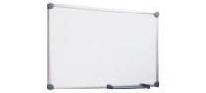 Maul Whiteboard 2000 pro Emaille - 150 x 120 cm, grau, magnethaftend, Wandmontage Whiteboard 150 cm