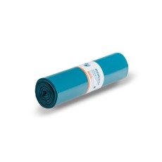 DEISS Abfallsack Recycling - 120 l, LDPE, 7 my, blau, 25 Stück Müllbeutel 120 L 70 cm 110 cm blau