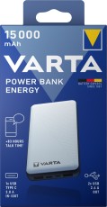 Varta Ladestation Power Bank Energy 15.000mAh weiß Ladegerät 15.000 mAh / 3.7 V 8.880 mAh / 5 V