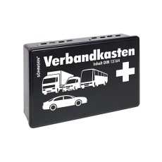 SÖHNGEN® KFZ-Verbandkasten KU schwarz DIN 13164:2022 Verbandkasten schwarz 260 mm 80 mm 160 mm