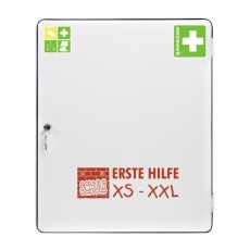 SÖHNGEN® Erste-Hilfe-SCHULE XS-XXL MADRID Verbandkasten weiß 452 mm 552 mm 170 mm Stahlblech