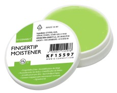 Q-Connect® Fingeranfeuchter Fingertip - 20 ml, weiß Fingeranfeuchter auf Glyzerinbasis 20 ml Nein