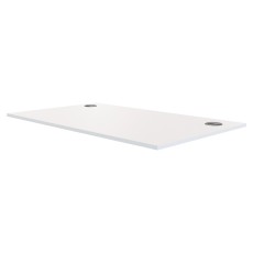 Fellowes® Schreibtischplatte für Levado/Cambio - 120 x 80 x 2,5 cm, weiß Schreibtischplatte