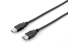 equip USB 3.0 Extension Cable, A/M to A/F, 3m USB Kabel 3,0 m schwarz