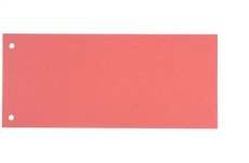 Trennstreifen - 190 g/qm Karton, rosa, 100 Stück Trennstreifen rosa 225 mm 105 mm 2-fach 190 g/qm
