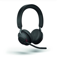 Jabra Headset Evolve2 65MS Stereo, Bluetooth - kabellos Headset schwarz Stereo USB-A oder USB-C