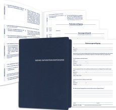 RNK Verlag Sammelmappe Meine Patientenverfügung Patientenverfügung blau A4