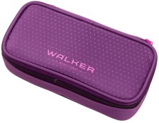 walker® Schüleretui Fame Uni - plum, 21 x 6 x 10 cm, 1 Fach, ungefüllt Schüleretui Fame Uni plum