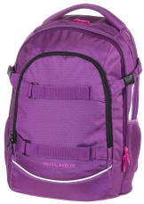 walker® Schulrucksack Fame - Uni plum Schulrucksack Fame Uni plum 30 cm 44 cm