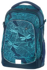 walker® Schulrucksack Fame - Glow in the Dark petrol Schulrucksack Fame Glow in the Dark 30 cm