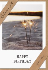 bsb Geburtstagskarte - Natur Card, inkl. Umschlag Mindestabnahmemenge - 3 Stück. Geburtstagskarte