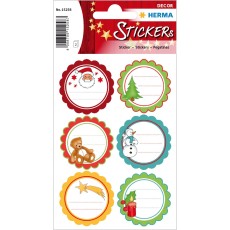 Herma 15258 Sticker DECOR Weihnachtsgrüsse Weihnachtsetiketten Weihnachtsgrüsse selbstklebend