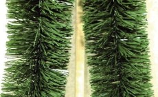 Deko-Foliengirlande - 4 m, grün Girlande grün 4 m 15 cm Folie