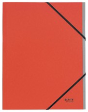 Leitz 3914 Ordnungsmappe Recycle - A4, 6 Fächer, Karton (RC), , rot 100% recycelbar Ordnungsmappe 6