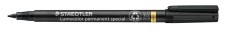 Staedtler® Feinschreiber Universalstift Lumocolor® - permanent special, schwarz, 1,0 mm Fineliner