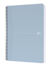 Oxford My Rec’Up Spiralbuch - A4, 90 Blatt, liniert, himmelblau Collegeblock A4 liniert 7 mm 90