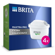 BRITA® Wasserfilter-Kartusche MAXTRA PRO extra Kalkschutz - 4er Pack Wasserfilterpatronen 4 Stück