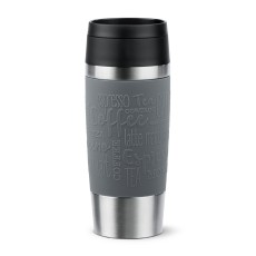 emsa Travel Mug Isolierbecher Classic - 0,36 l, pfeffergrau Thermobecher 360 ml 8,3 cm 20 cm