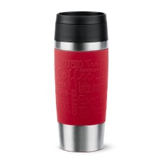 emsa Travel Mug Isolierbecher Classic - 0,36 l, dunkelrot Thermobecher 360 ml 8,3 cm 20 cm