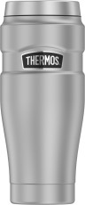 Thermobecher STAINLESS KING - 0,47L, Edelstahl Thermobecher 470 ml 6,7 cm 19,8 cm Edelstahl